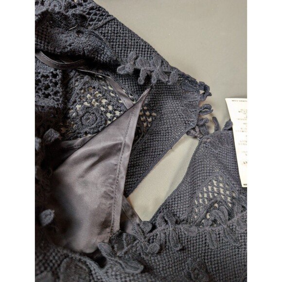 RRL Ralph Lauren Cotton Lace-Killing Dress Black Size 1 – Rare $1200 Piece NWT - Picture 12 of 16